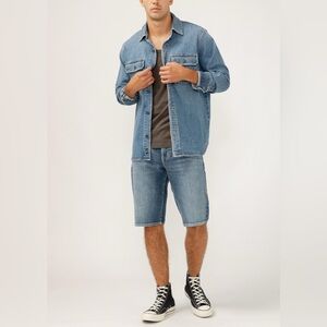 Men's Denim Shirt Jacket